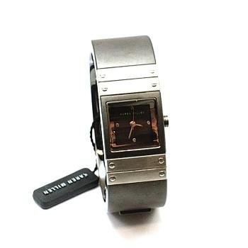 Karen Millen Gun Metal Ladies Bangle Watch - K033