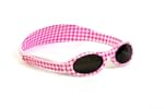 Baby Banz Sunglasses (Pink Gingham)