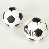 Soccer Ball Ceramic Bank