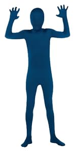 Child's Blue Second Skin Suit, Medium
