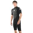 Mens Billabong Intruder 202 Shorty Wetsuit. Black Black Meta