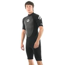 Mens Billabong Intruder 202 Shorty Wetsuit. Black Black Meta