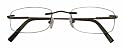 Rimless Flexible Titanium eyeglass frames MT949