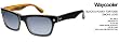 Tres Noir Waycooler Glasses Shiny Black Honey Tortoise Smoke Lenses