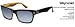 Tres Noir Waycooler Glasses Shiny Black Honey Tortoise Smoke Lenses