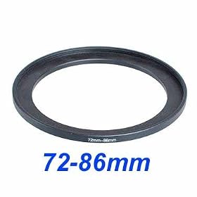 72mm-86mm 72-86 mm 72 to 86 Step Up Ring Filter Adapter