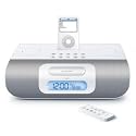 iLuv i177 Alarm Clock Speaker System for iPod (White)