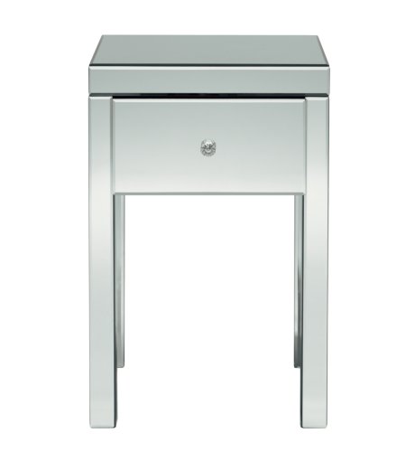 Mirrored Collection Bedside Table