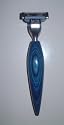 Frankman's Dolphin Razor-Mach 3-Made in Germany, Blue