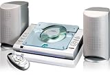 Coby 20 Watts CD Stereo System with AM-FM Tuner, Speakers & Remote (CX-CD376)