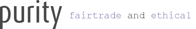 purity - faritrade and ethical, clothes and gifts