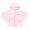Antigua UCLA Girl's Pink Lucky Long Sleeve Fleece Hoody (Small)