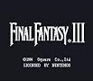 Final Fantasy III Final Fantasy III