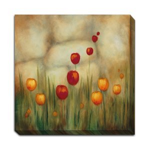 Deljou Art Group LT-FOR-LS-R0110P Tulips Canvas Hanging Art