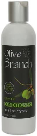 Hair Conditioner Rich in Extra Virgin Olive Oil and Other Natural Herbs and Extracts - 8.0 fl oz / 240 ml