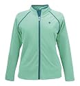 Coolibar UPF 50+ Women's Long-Sleeve Zip Front Swim Shirt