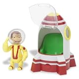 Curious George Space Adventure Playset