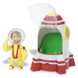 Curious George Space Adventure Playset