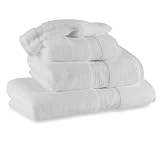 Review Egyptian Linens  / 6 PC LUXURY EGYPTIAN COTTON COMBED TOWELS SET WHITE SOLID