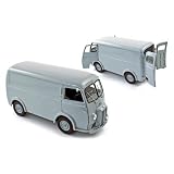 1950 Peugeot D3A Van Grey 1 18 