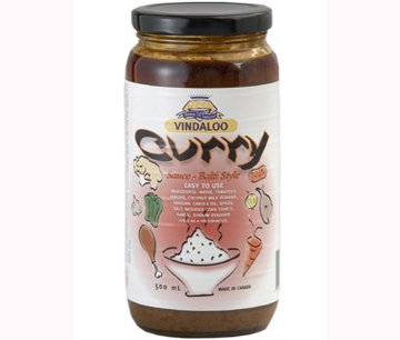 House of Tanjore Vindaloo Curry Sauce -16 oz- 6 Packages by Indianfoodsco.com