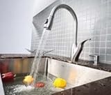 Kitchen Faucet in Stainless Steel DOES NOT Includes Soap Dispenser