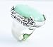 Barse Sterling Silver Oval Chrysoprase Ring, 8