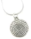 Kevin N Anna Small Spiral / Courage Necklace