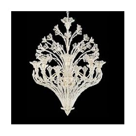 Schonbek 7884-23A Rivendell 15 Light Single Tier Chandelier in Etruscan Gold with Clear Swarovski Spectra crystal