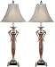 H55000 - Harris Marcus Home- Malaysia Buffet Lamps Candlestk Set