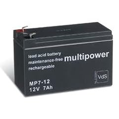Multipower Bleiakku MP7-12 (12V / 7,2Ah), wartungsfrei