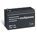 Multipower Bleiakku MP7-12 (12V / 7,2Ah), wartungsfrei