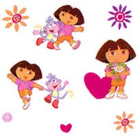 Buy Dora Friends Wall Stickers Set online at Discounted New and Used prices. Delivered to your door with Off-The-Bookshelf.