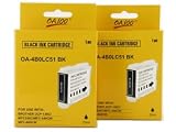 Compatible Brother LC1000 (LC51) Combo 2-Pack: 2 Black Injet Cartridges