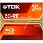 TDK BD-RE Dual Layer Blu Ray Disc, 50gb, 1-Pack (Jewel Case)