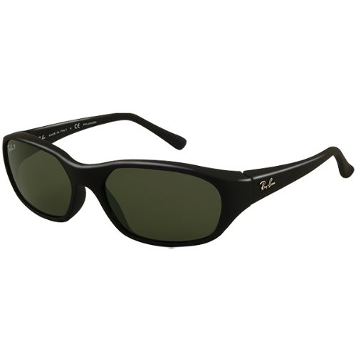 Ray-Ban RB2016 Daddy-O Active Lifestyle Polarized Designer Sunglasses/Eyewear - Matte Black/Grey GPL / Size 59mm