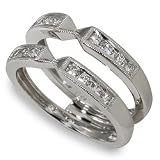 Peter Lam 5/8ctw Diamond Insert Band