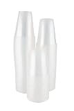 Translucent 5 oz. Plastic Cups - 100 Count