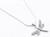 CRYSTAL NECKLACE - Little Dragonfly Crystal Necklace