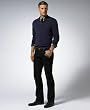 Polo Ralph Lauren Long-Sleeve Polo Sweater, Classic-Fit Plaid Cambridge Twill Woven Shirt and Classic Fit Hudson Jean