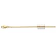 14K Two-Tone Gold Designer Snake Chain - 1.20mm - 16 inch