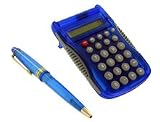 Tectron Flip-Top Calculator w/ Ballpoint Pen