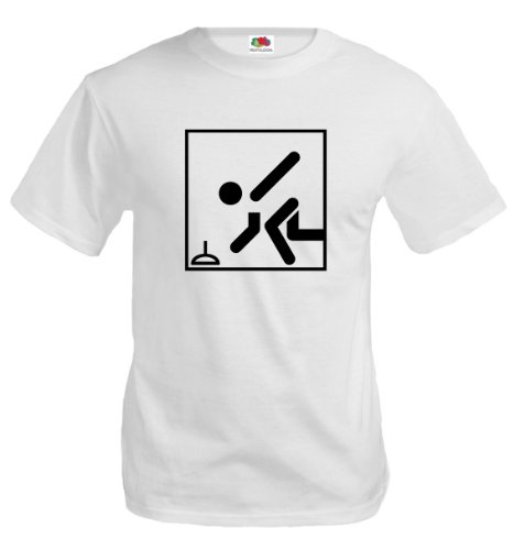 T-Shirt Stockschießen-Piktogramm