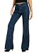 Front Seam Detail Jeans w/ Front Patch Pockets