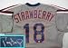 Darryl Strawberry, New York Mets MLB Autographed Grey Majestic Jersey