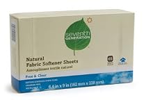 Seventh Generation, Fabric Sftnr Shts Free &, 65-Pack