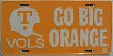 lp - 817 Tennessee Go Big Orange T VOLS - College License Plate - 432