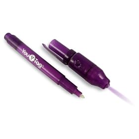 YouVTag UV Security Marker Pen with Built-in UV LED Torch