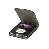 Logic3 IP183B Leather Case for iPod Nano Video G3 3G 3 Generation 4GB 8GB (Black)
