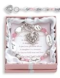 Love, Daughter, Forever Bracelet
